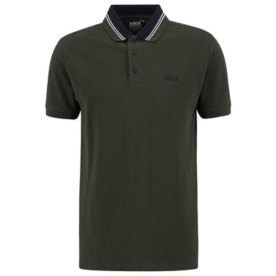 Barbour International Bruce Tipped Polo Shirt Sage
