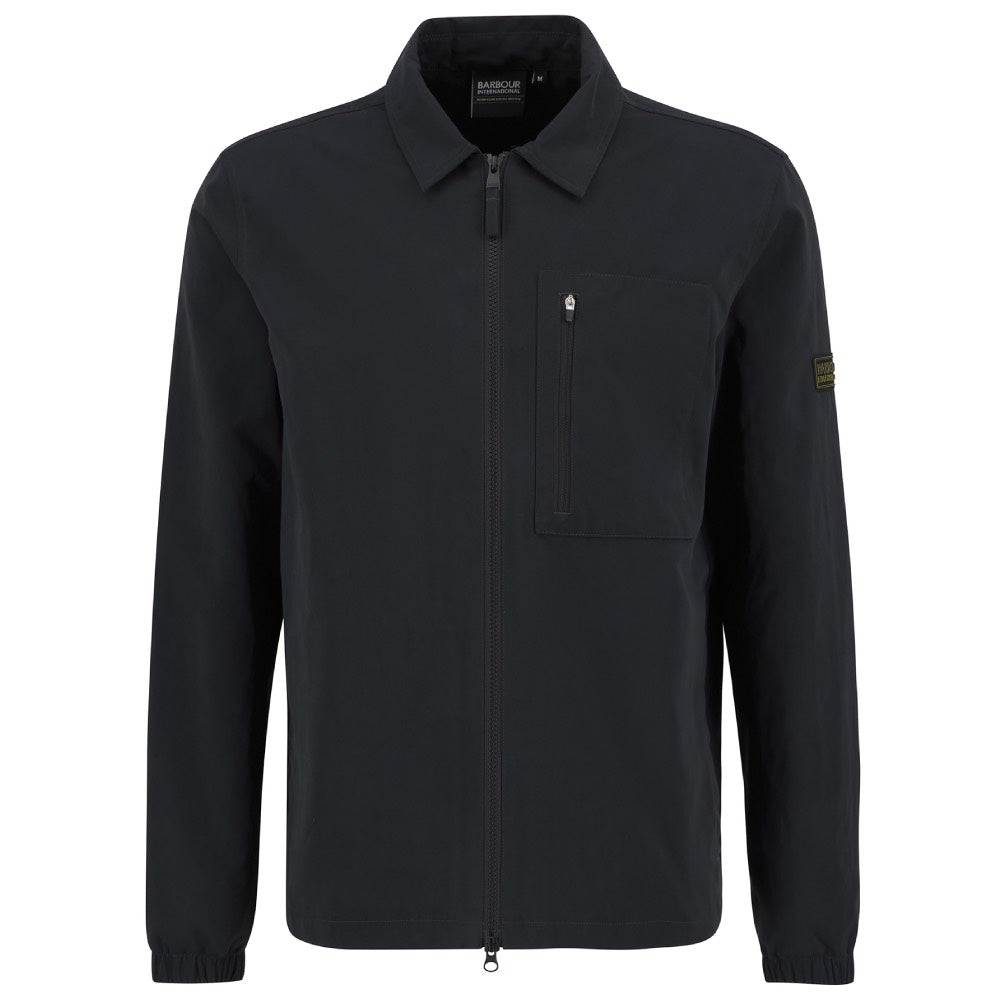 Barbour International Coil Overshirt Black