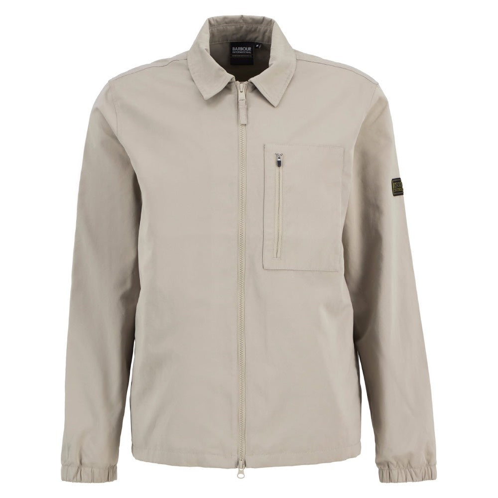 Barbour International Coil Overshirt Concrete