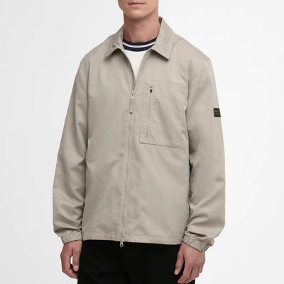 Barbour International Coil Overshirt Concrete