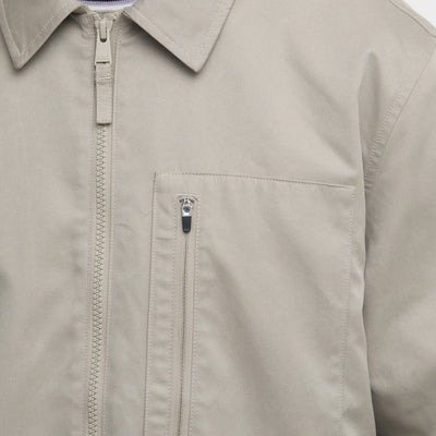 Barbour International Coil Overshirt Concrete