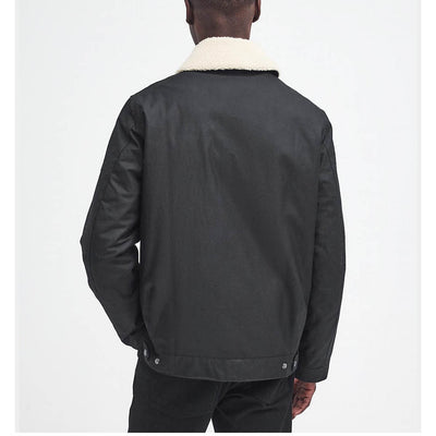 Barbour International Coppice Waxed Jacket Black