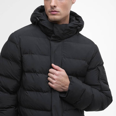 Barbour International Daleson Puffer Jacket Black