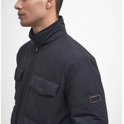 Barbour International Distill Quilted Jacket Black
