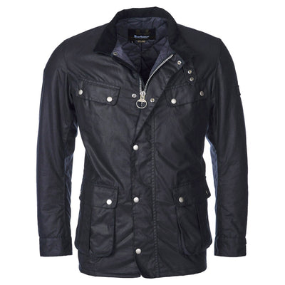 Barbour International Tourer Duke Waxed Jacket Navy