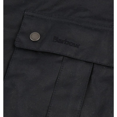 Barbour International Tourer Duke Waxed Jacket Navy