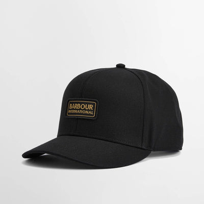 Barbour International Duke Trucker Cap Black