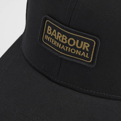 Barbour International Duke Trucker Cap Black