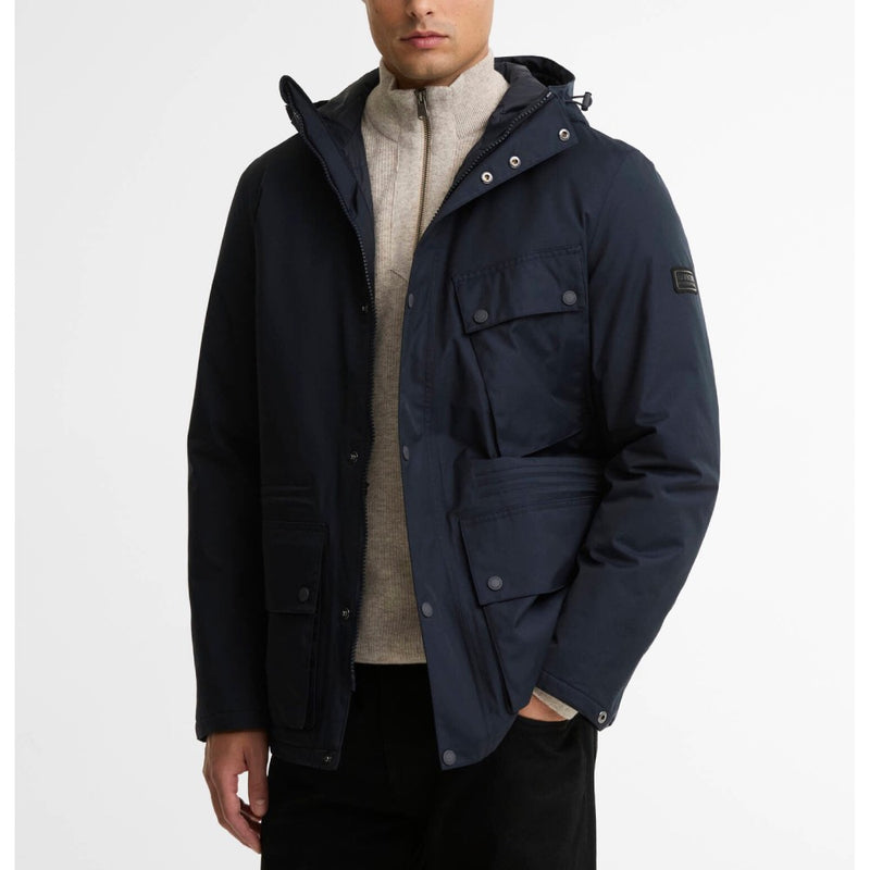 Barbour International Endley Waterproof Jacket Navy