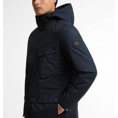 Barbour International Endley Waterproof Jacket Navy