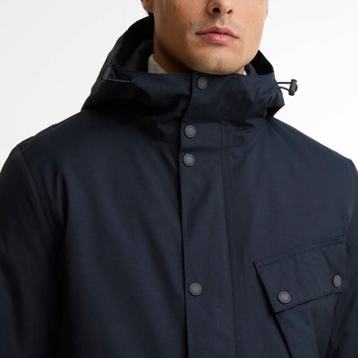 Barbour International Endley Waterproof Jacket Navy