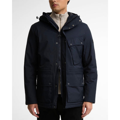 Barbour International Endley Waterproof Jacket Navy