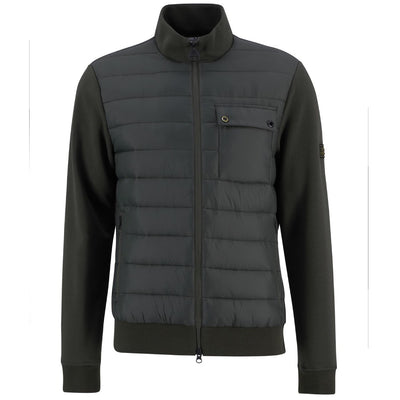 Barbour International Heysham Quilted Sweatshirt Sage