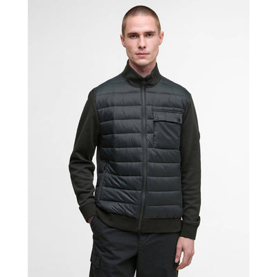 Barbour International Heysham Quilted Sweatshirt Sage