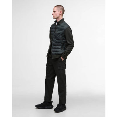 Barbour International Heysham Quilted Sweatshirt Sage