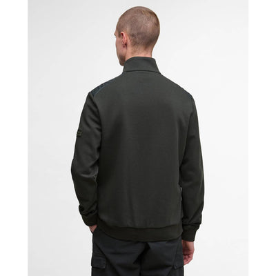 Barbour International Heysham Quilted Sweatshirt Sage