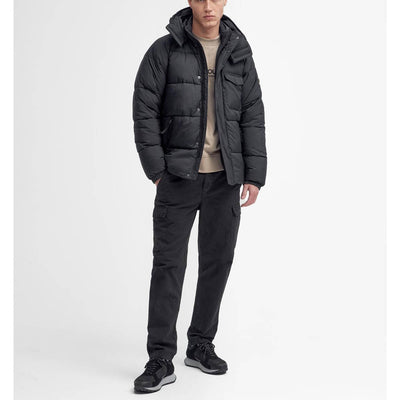 Barbour International Haze Puffer Jacket Black