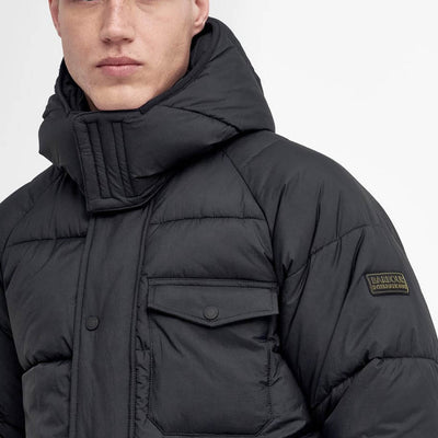 Barbour International Haze Puffer Jacket Black