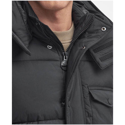 Barbour International Haze Puffer Jacket Black