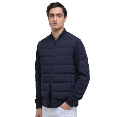 Barbour International Holmes Bomber Jacket Navy