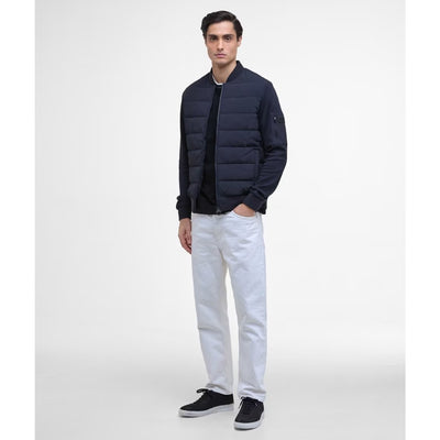 Barbour International Holmes Bomber Jacket Navy