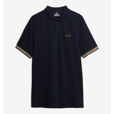 Barbour International Horseferry Polo Shirt Navy Blazer