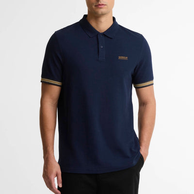 Barbour International Horseferry Polo Shirt Navy Blazer
