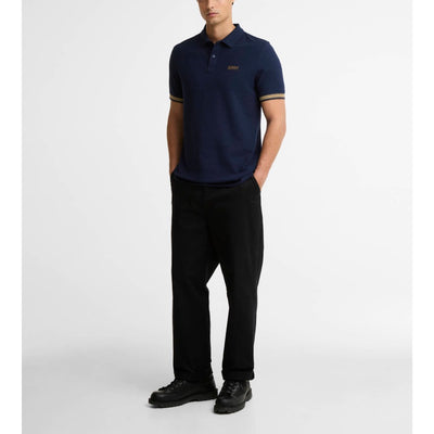 Barbour International Horseferry Polo Shirt Navy Blazer