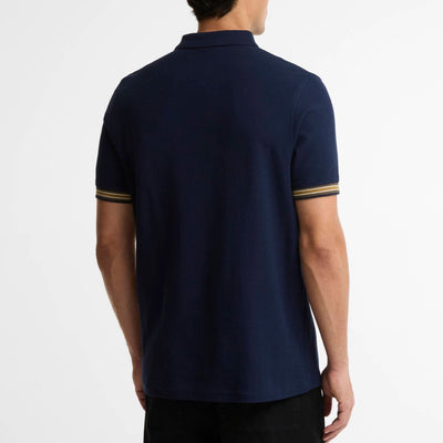 Barbour International Horseferry Polo Shirt Navy Blazer