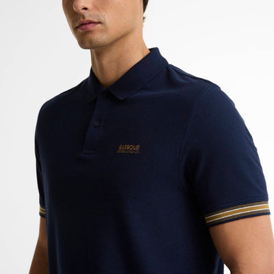 Barbour International Horseferry Polo Shirt Navy Blazer