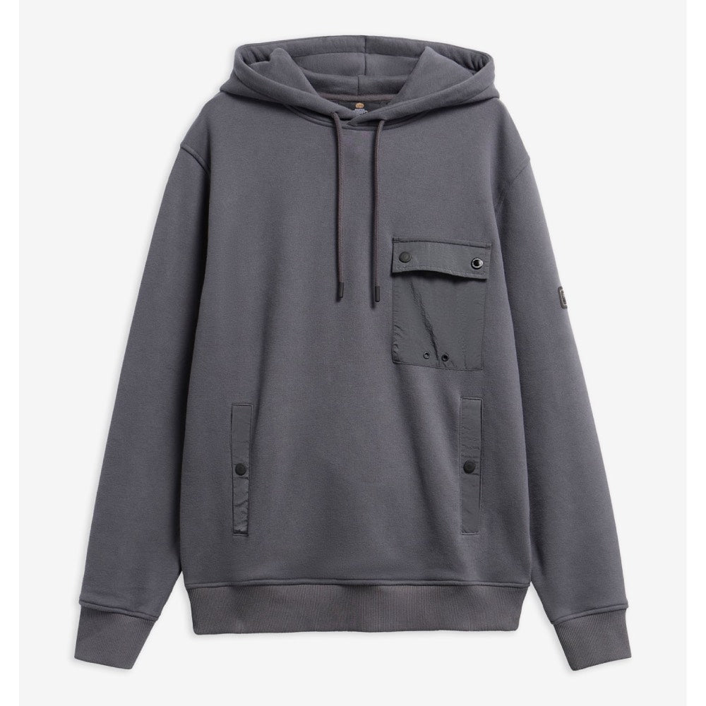 Barbour International Inline Hoodie Asphalt