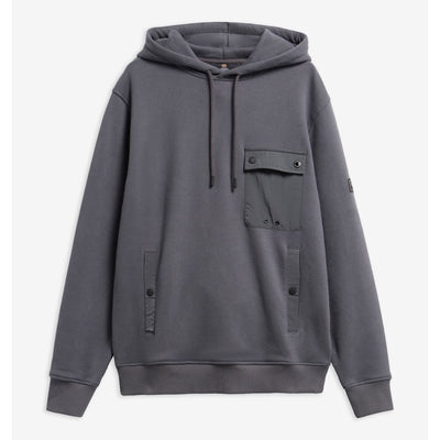 Barbour International Inline Hoodie Asphalt