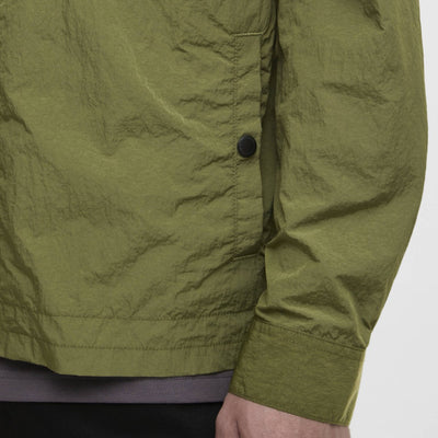 Barbour International Inline Overshirt Cable Olive