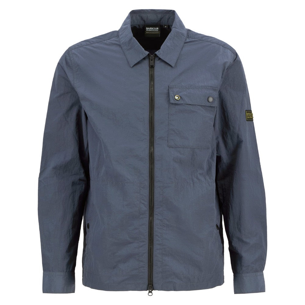 Barbour International Inline Overshirt Storm Grey