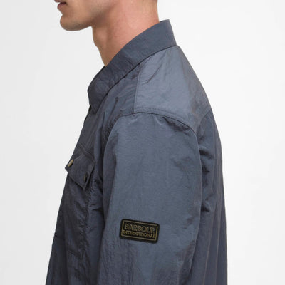 Barbour International Inline Overshirt Storm Grey