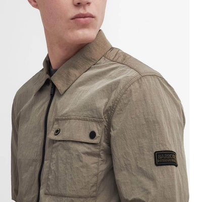 Barbour International Inline Overshirt Timberwolf