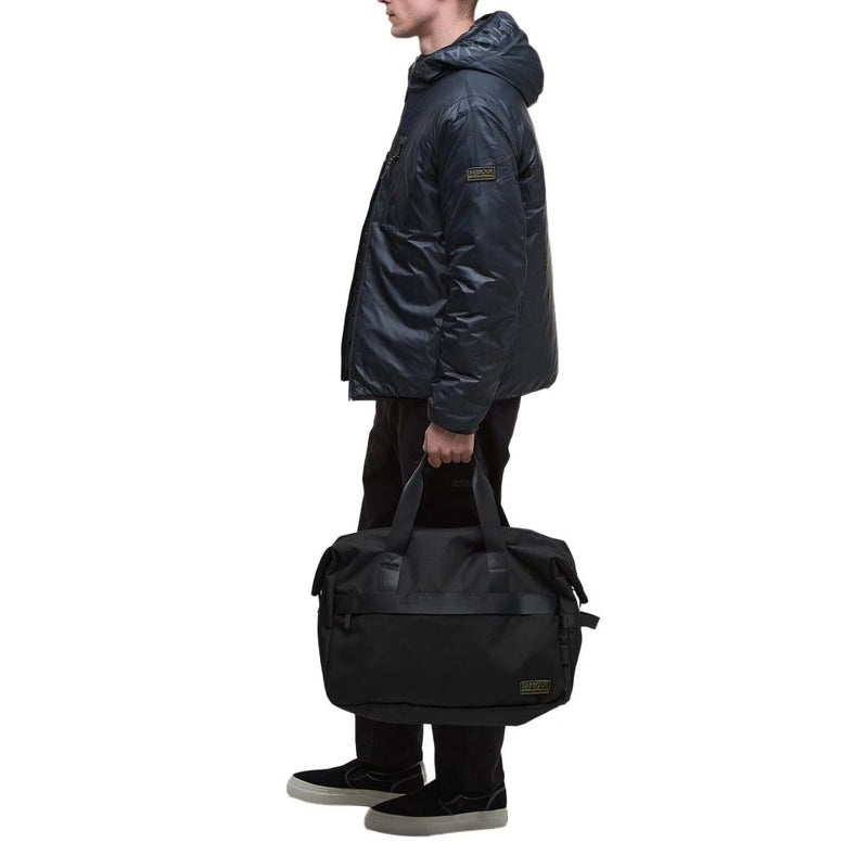 Barbour International Knockhill Gym Bag Black
