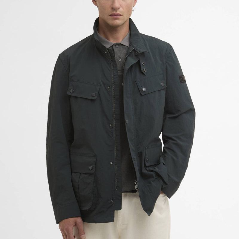 Barbour International Modern Duke Showerproof Jacket Forest River