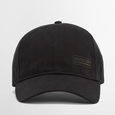 Barbour International Norton Drill Baseball Cap Black / Shadow