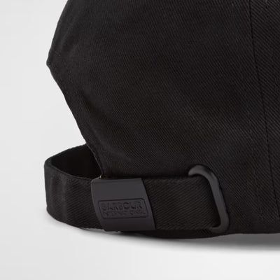 Barbour International Norton Drill Baseball Cap Black / Shadow