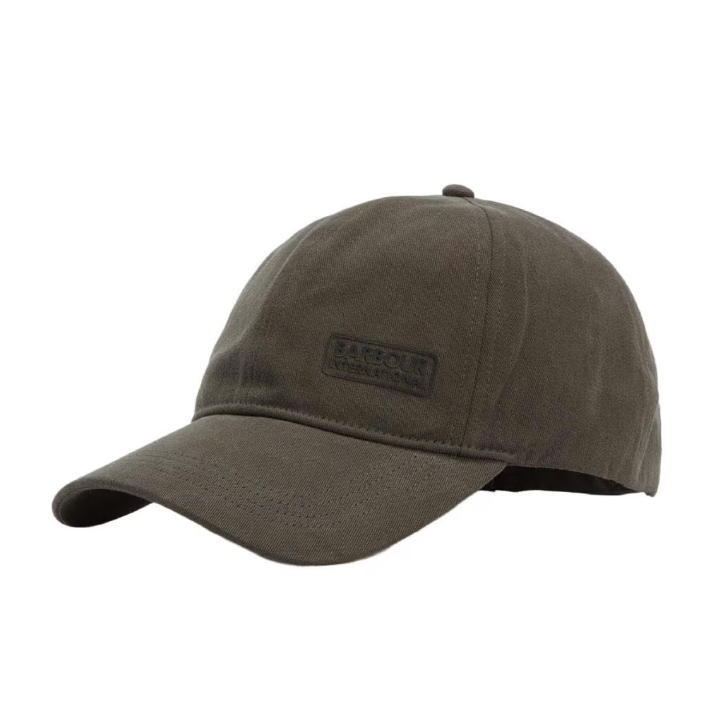 Barbour International Norton Drill Baseball Cap Sage / Shadow