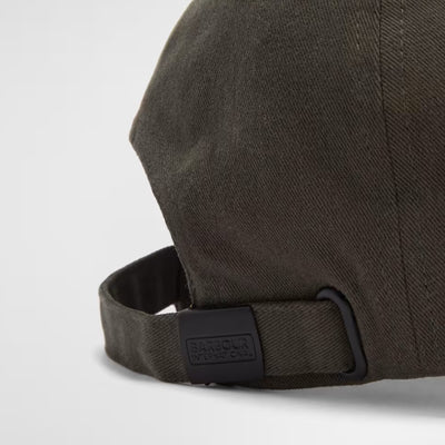 Barbour International Norton Drill Baseball Cap Sage / Shadow