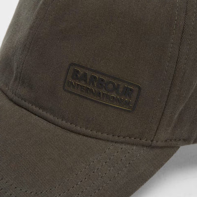 Barbour International Norton Drill Baseball Cap Sage / Shadow