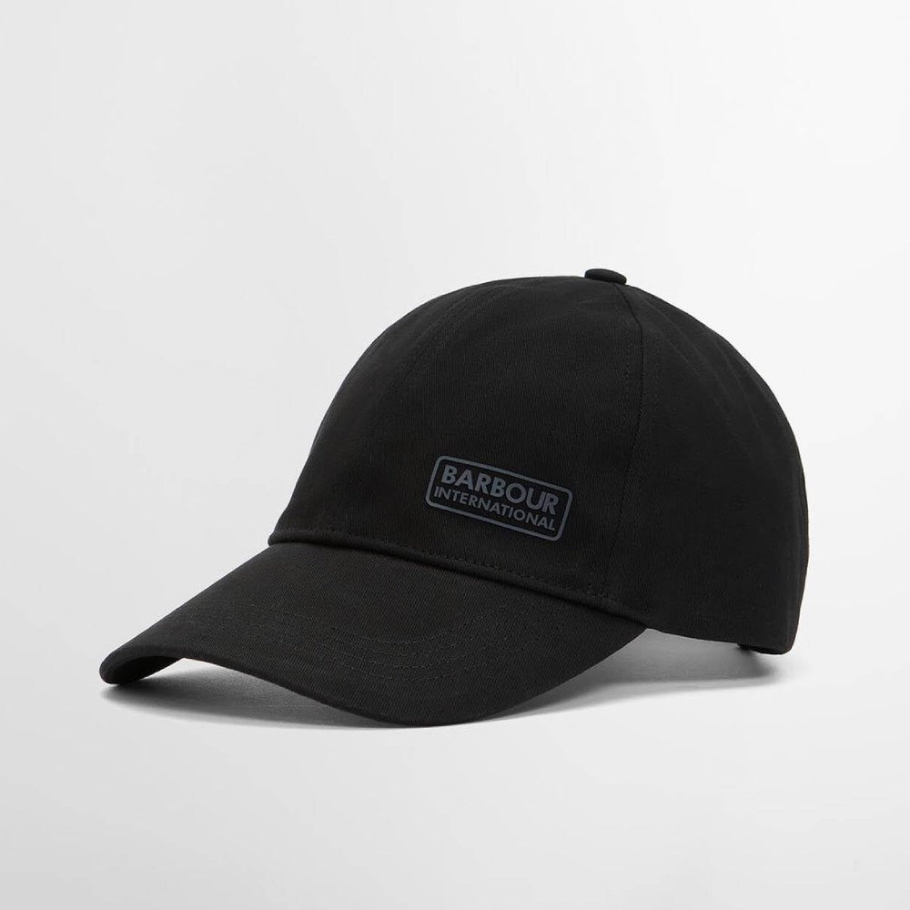 Barbour International Norton Drill Baseball Cap Black