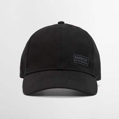 Barbour International Norton Drill Baseball Cap Black