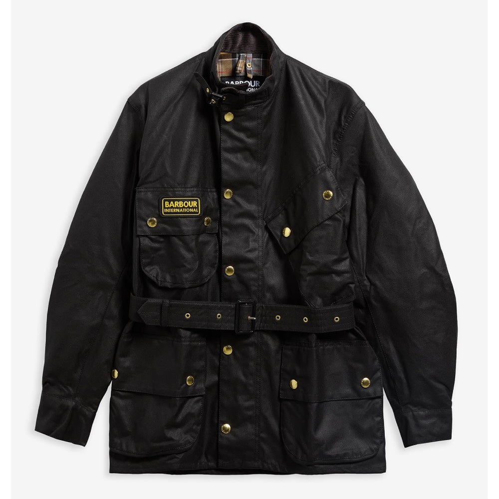 Barbour International Original Wax Jacket Black