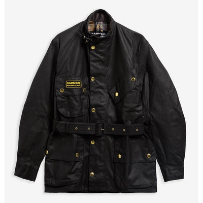 Barbour International Original Wax Jacket Black