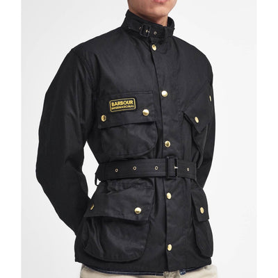 Barbour International Original Wax Jacket Black