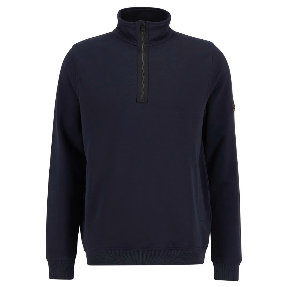 Barbour International Outline Half Zip Sweater Navy