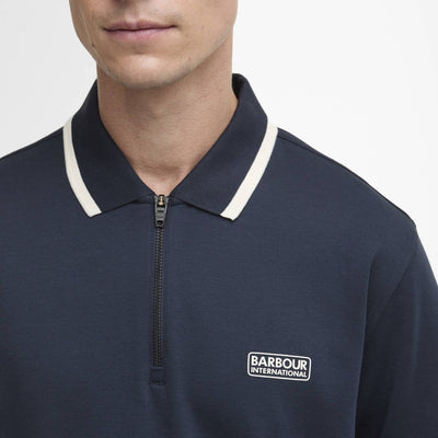Barbour International Panter Interlock Polo Panter Interlock Polo Navy